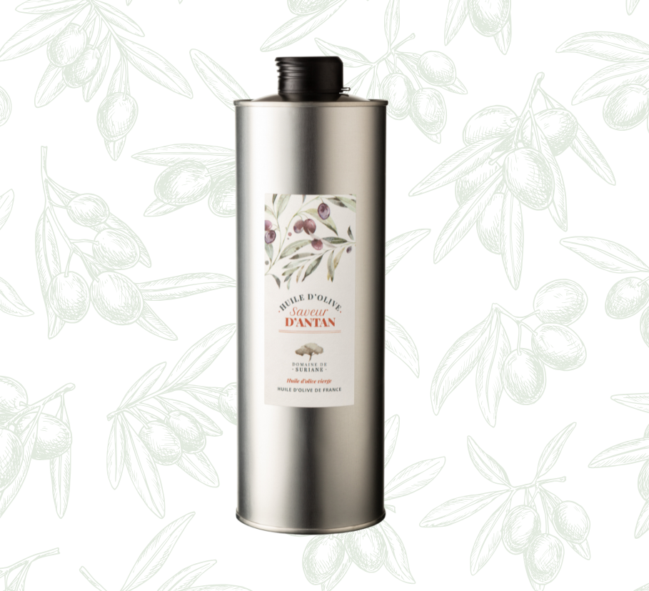 Huile d'olive Vierge - Saveur d'Antan - 1L