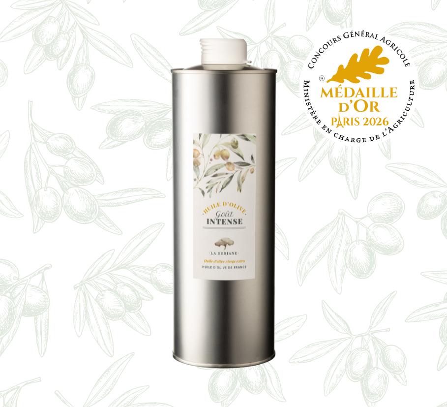 Huile d'olive Vierge extra - Goût intense - 1L