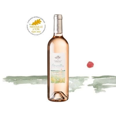 Vin rosé cuvée Merveilles – 75cl - Le Domaine de Suriane