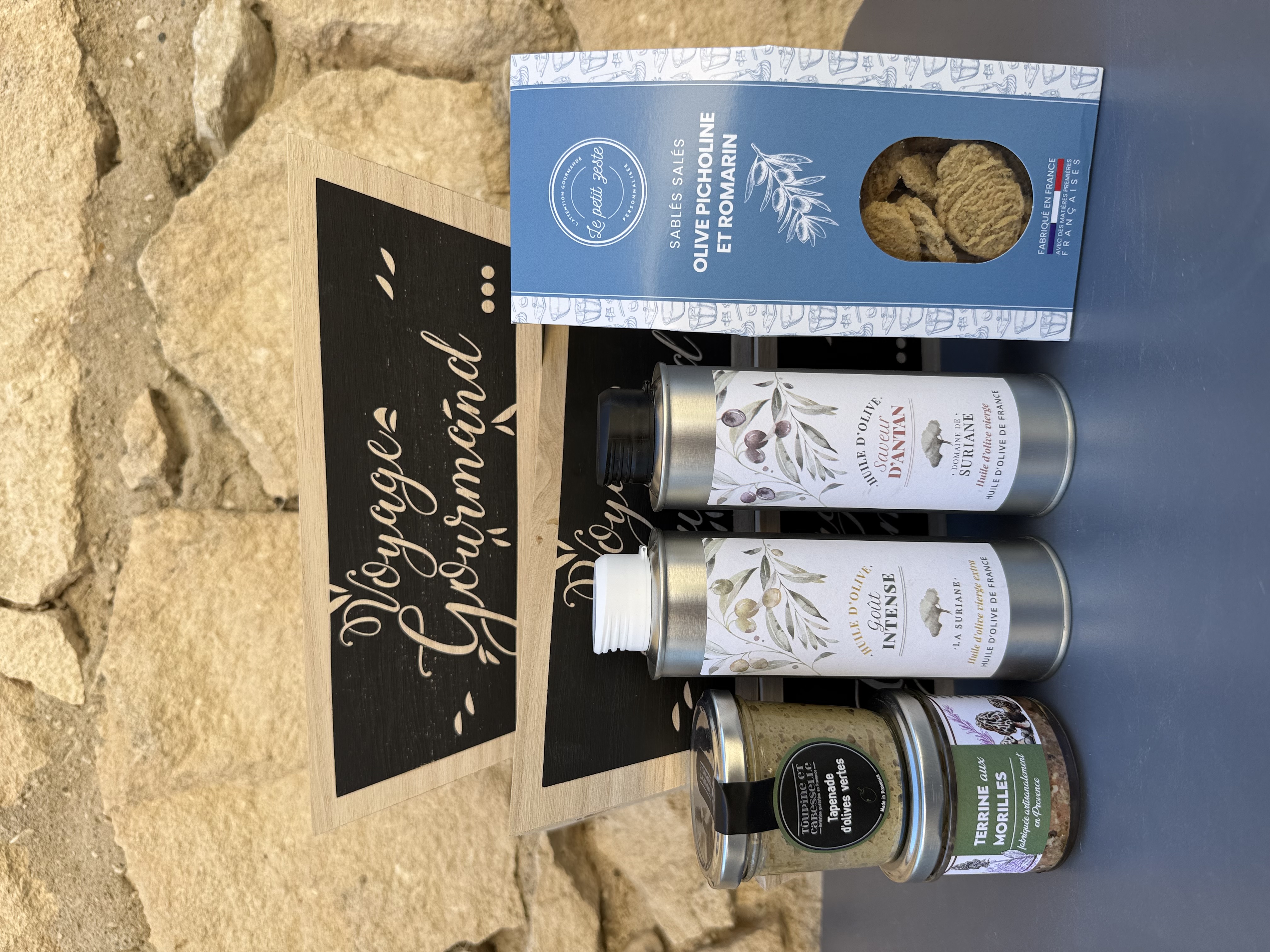 Panier gourmand AUTOUR DE L'OLIVE