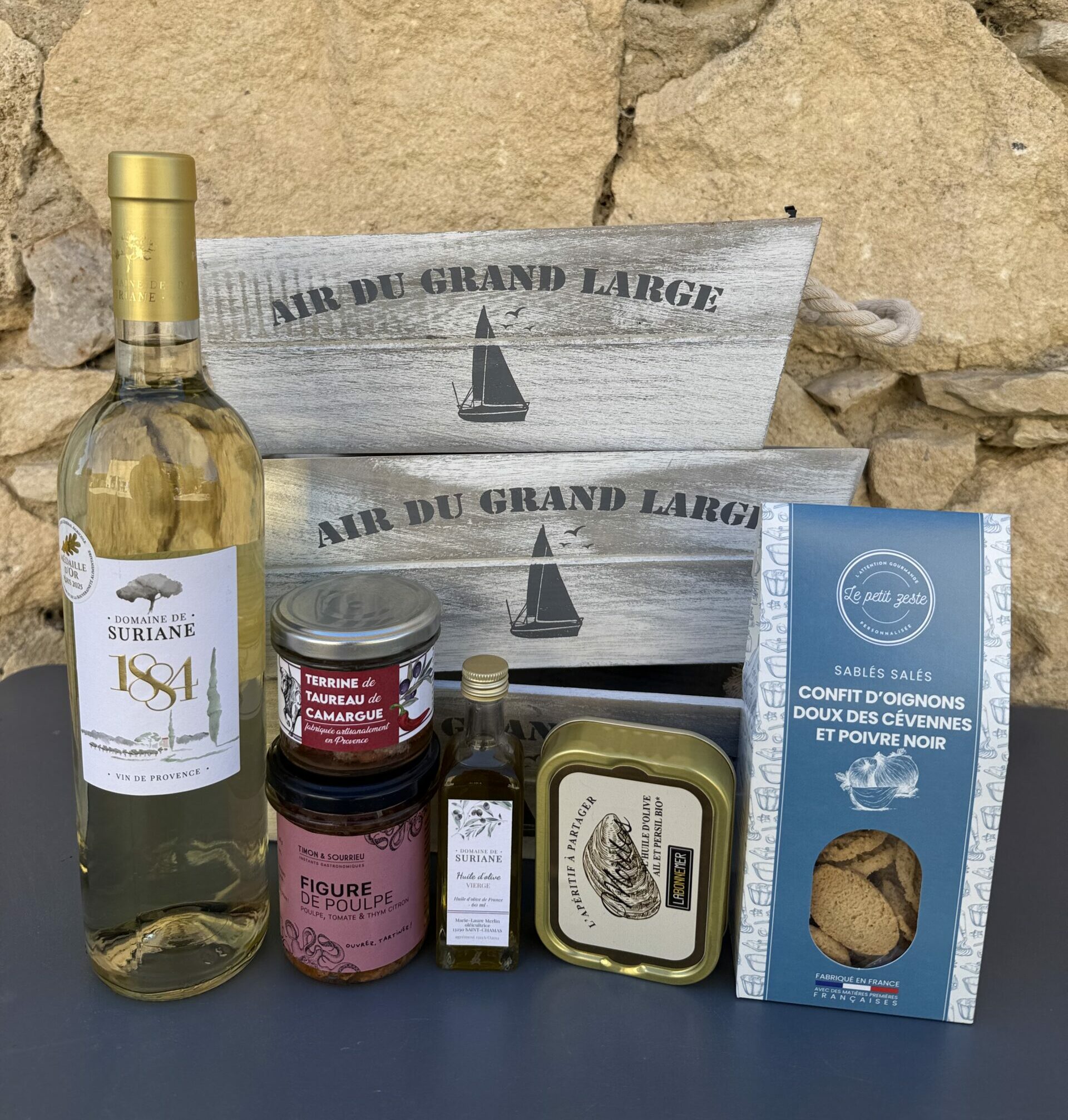 Panier gourmand Terre et Mer