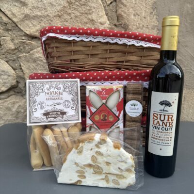 Panier gourmand VIN CUIT ET DOUCEURS