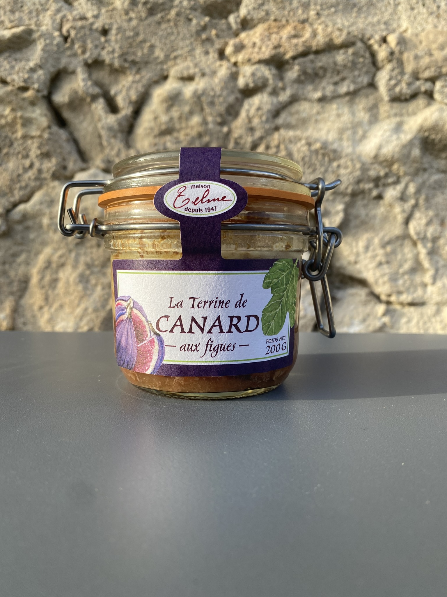 Terrine de canard aux figues de Provence