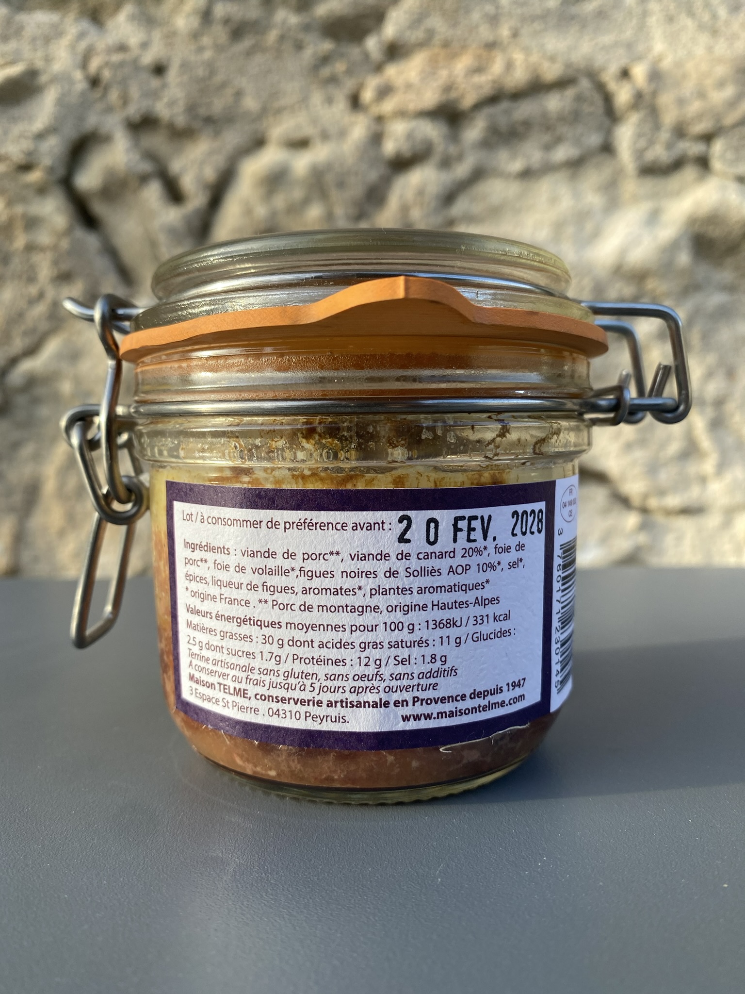 Terrine de canard aux figues de Provence – Image 2