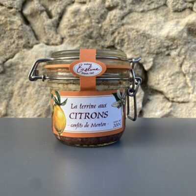 Terrine aux Citrons confits de Menton - Maison Telme 200g