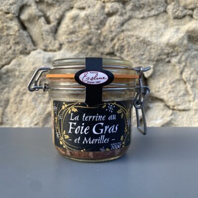 Terrine aux morilles et foie gras - Maison Telme 200g