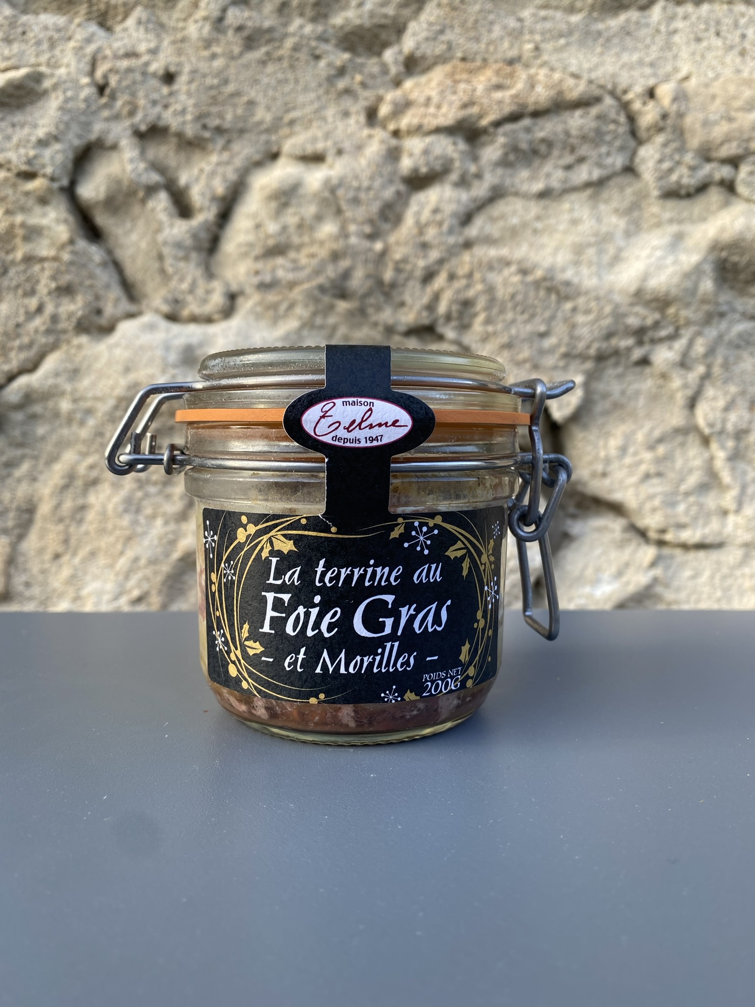 Terrine aux morilles et foie gras - Maison Telme 200g