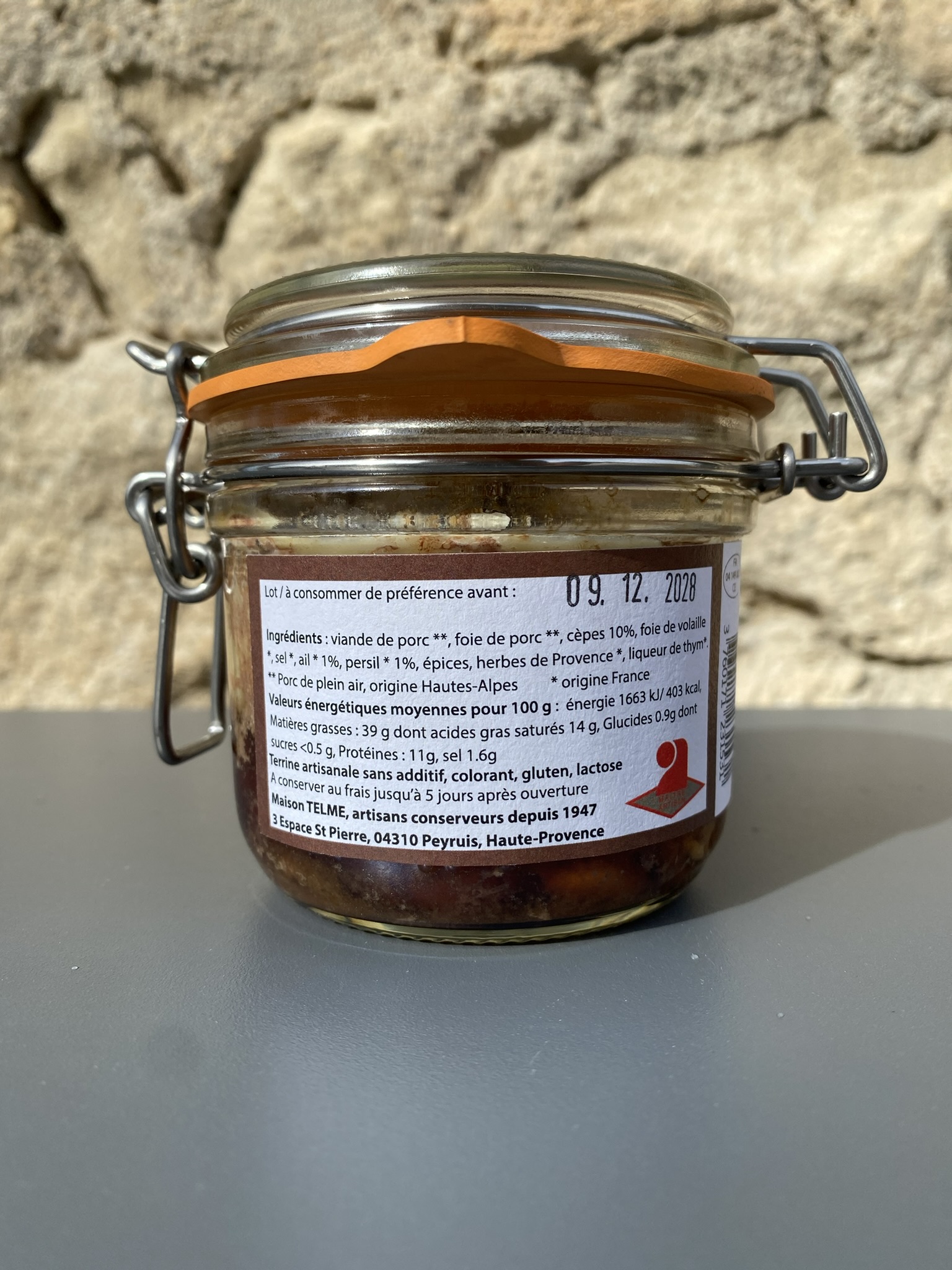 Terrine aux cèpes en persillade – Image 2