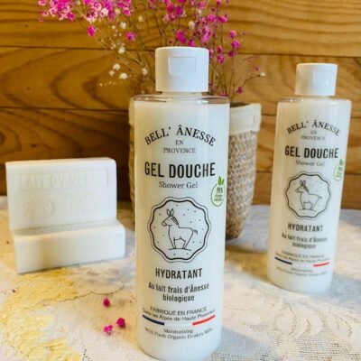 Gel douche au lait d'ânesse bio - Bell'Anesse en Provence 250ml